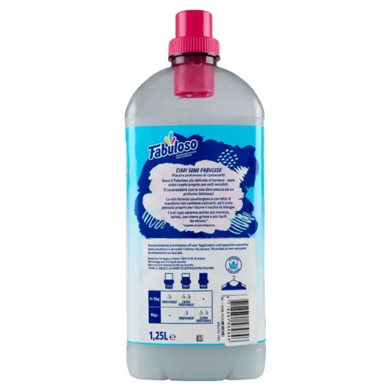 Fabuloso Balsam de Rufe Concentrat Hipoalergenic 56 spalari 1,25 lt Bax 12 buc.